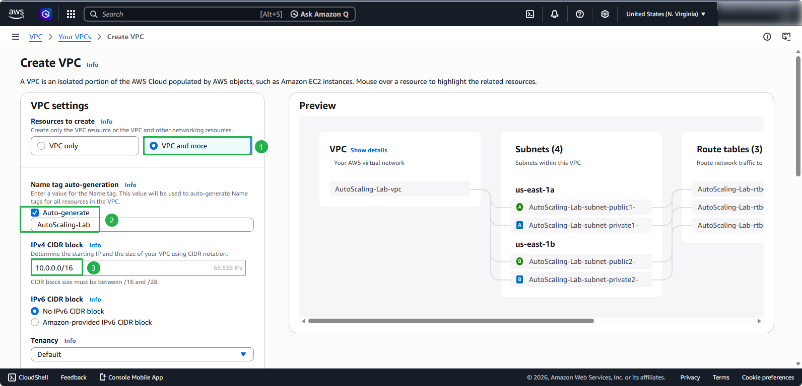 VPC Configuration