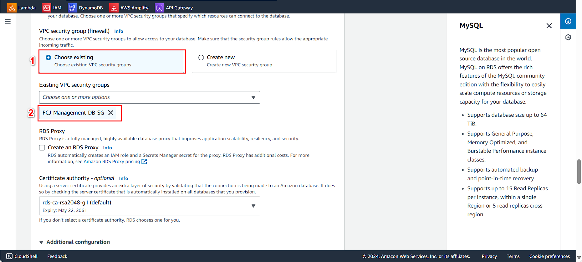 Security Configuration
