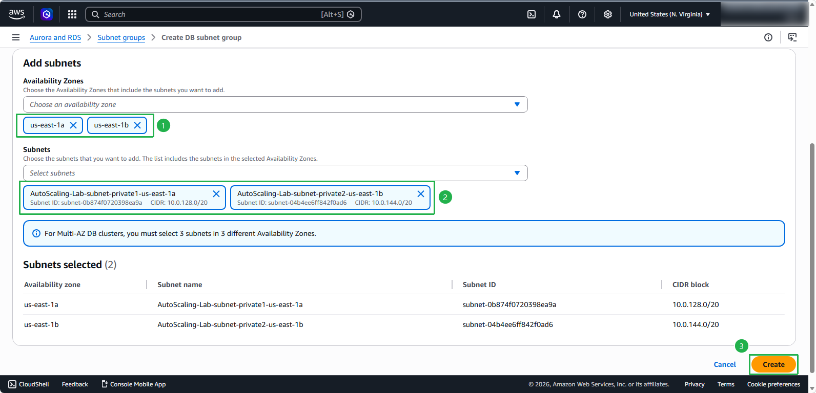 Subnet Selection