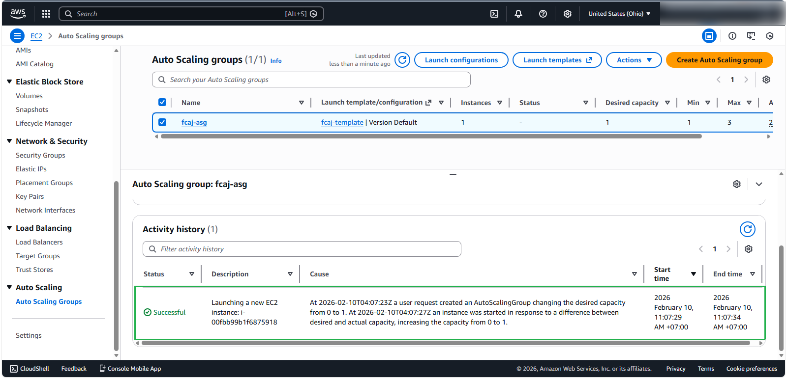 Notification Configuration