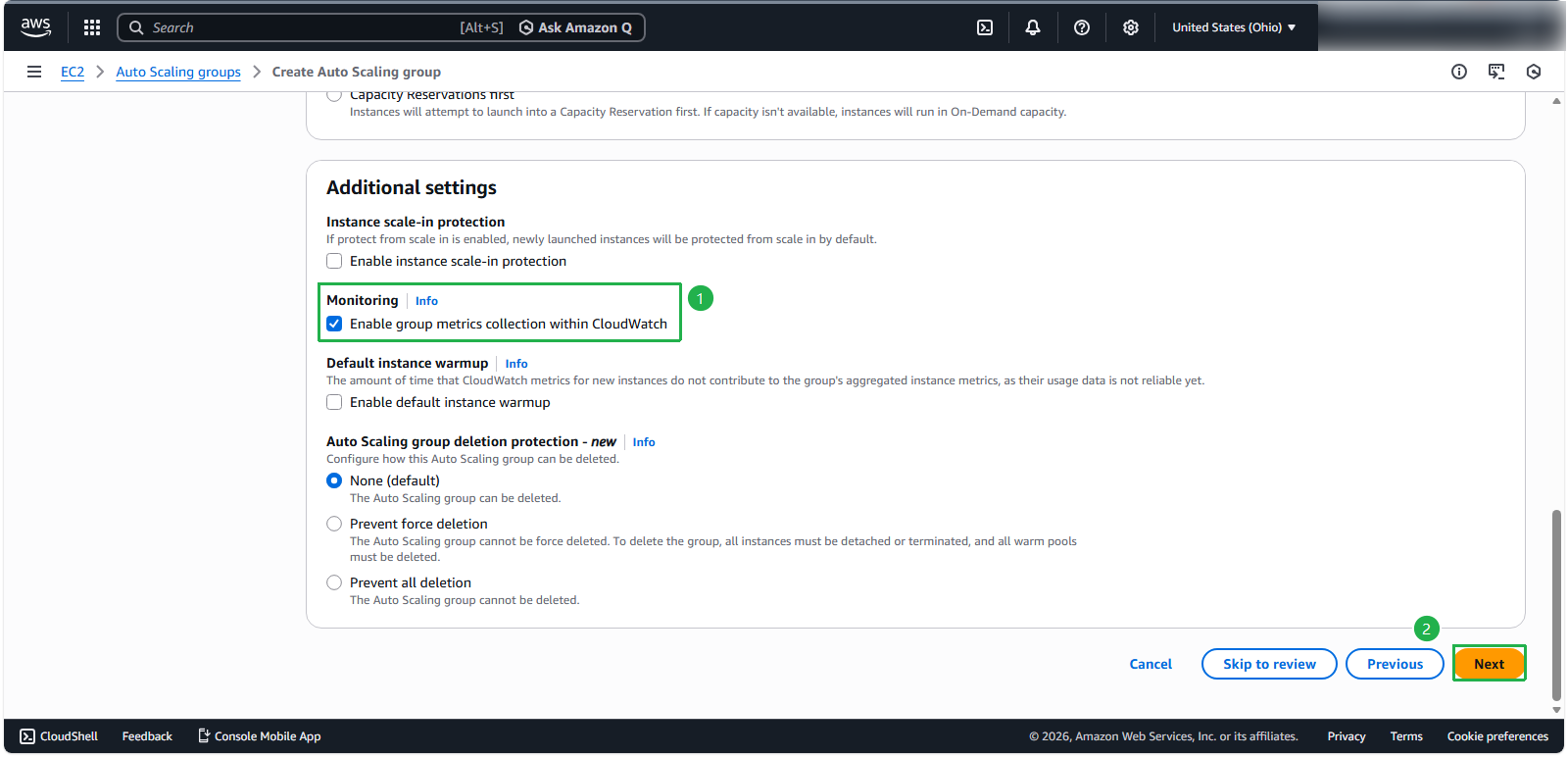 Monitoring Configuration